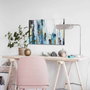Wallity Cuadro Decorativo Multicolor en Lienzo 45 x 70 cm